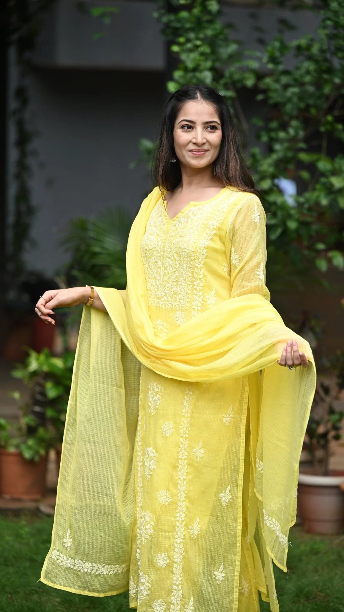 Short Chanderi Kurta